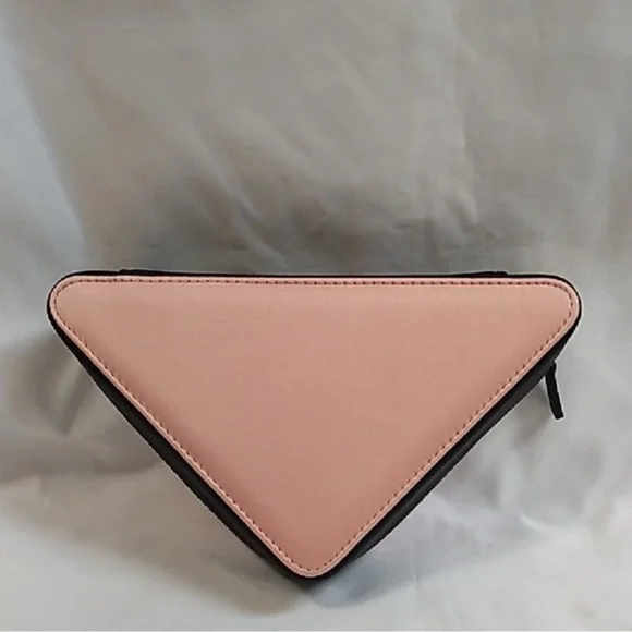 Prada Pink and Black Cosmetic Bag